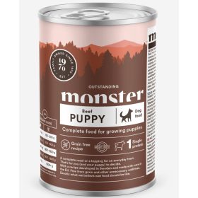   MONSTER - Puppy Beef – gabonamentes marhahúsos nedveseledel kölyökkutyáknak