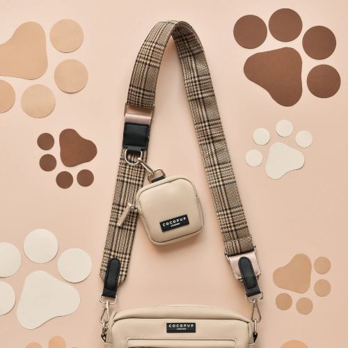 Cocopup London - Táska szíj (Pup Plaid)