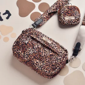 Cocopup London - Dog Walking Bag (Quilted Leopard)