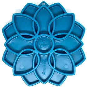   HABZSOLÁSGÁTLÓ TÁL KUTYÁKNAK, MÉREGANYAGMENTES, SODAPUP® MANDALA KÉK