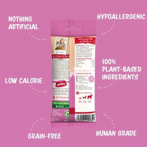 SOOPA - Strawberry & Coco-Cream Cupcake Dental Sticks