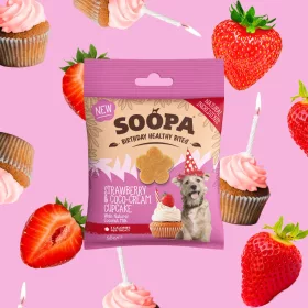 SOOPA - Strawberry & Coco-Cream Cupcake Healthy Bites