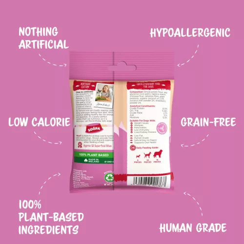 SOOPA - Strawberry & Coco-Cream Cupcake Healthy Bites