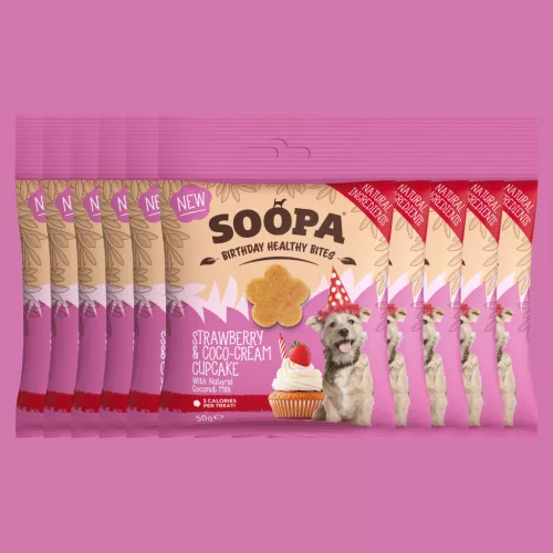 SOOPA - Strawberry & Coco-Cream Cupcake Healthy Bites