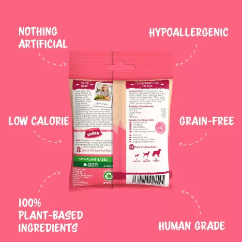 SOOPA - Banana & Pumpkin Healthy Bites for Mini Dogs