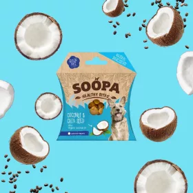 SOOPA Healthy Bites Kókusz- és Chiamag (50g)