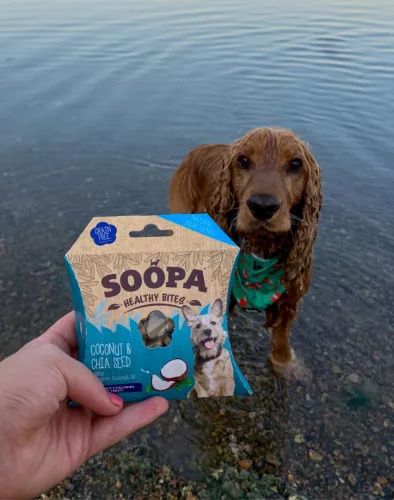 SOOPA Healthy Bites Kókusz- és Chiamag (50g)