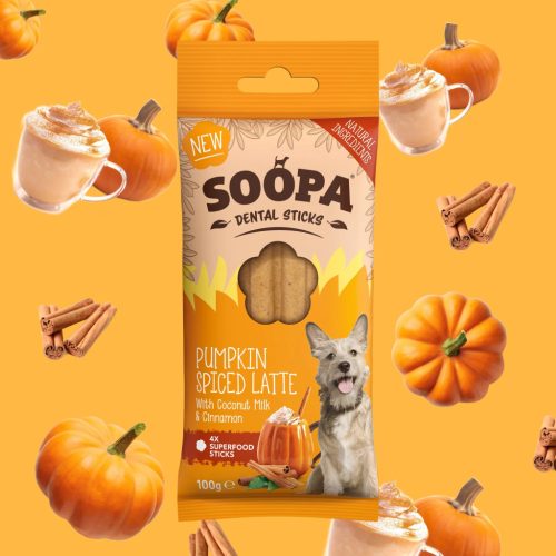 SOOPA -Pumpkin Spiced Latte Dental Sticks