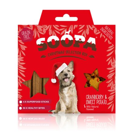 SOOPA - Christmas Box (Cranberry & Sweet Potato Sticks & Bites)