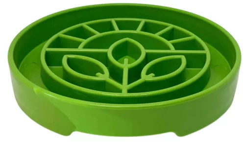Sodapup - Garden Design eTray Enrichment Slow Feeder – Apple Green