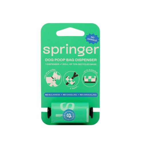 SPRINGER - Premium Dog Poop Waste Bag Dispenser 