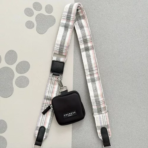 Cocopup London - Táska szíj (Spring Plaid)