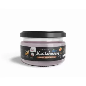   Kókuszos mousse kutyáknak banánnal, mangóval és áfonyával 150g