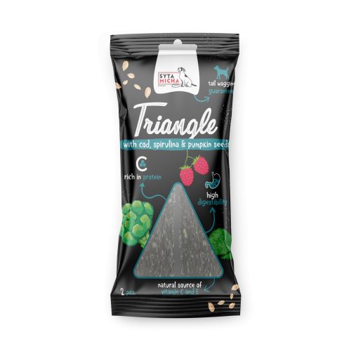 Syta Micha - Fogtisztító háromszög- Tőkehal, szarvas és spirulina