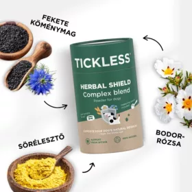   Tickless® - HerbalShield természetes védelem komplex por kutyáknak