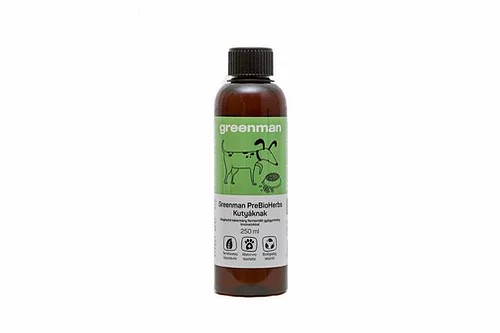 Természetes élőflórás probiotikum kutyáknak 250 ml, Greenman