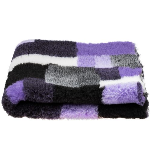 DRYBED VETBED A+ - NON-SLIP PET BED, Purple (PATCHWORK)