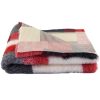 DryBed VetBed A+ - Non-Slip Pet Bed, Red Checkered (Patchwork)