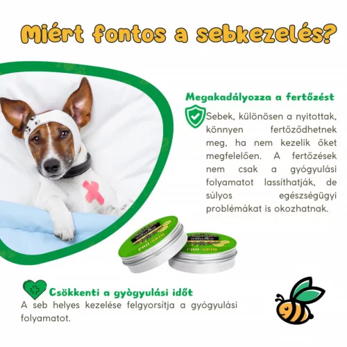Whizzopet - Pro-Skin kutya sebkezelő kenőcs
