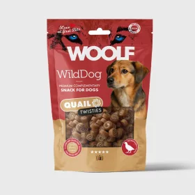 WOOLF - WildDog - Fürj & Tőkehal Twisties 