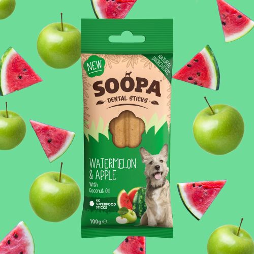 SOOPA - Watermelon & Apple Dental Sticks