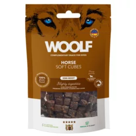 WOOLF FŐTT LÓHÚS KOCKA 100G
