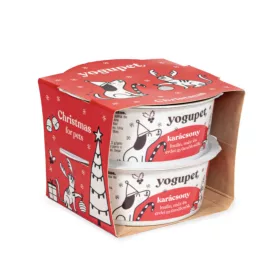   Yogupet - Karácsonyi joghurt - Erdei Gyümölcs, Inulin és Méz (2db)