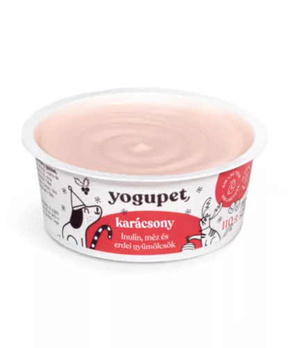 Yogupet - Karácsonyi joghurt - Erdei Gyümölcs, Inulin és Méz (2db)