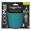 LickiMat® Yoggie Pot türkíz
