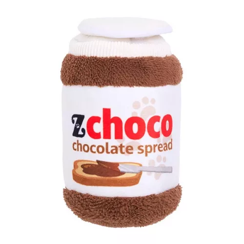 ZippyPaws - Bungee Burrow – Chocolate Spread Jar